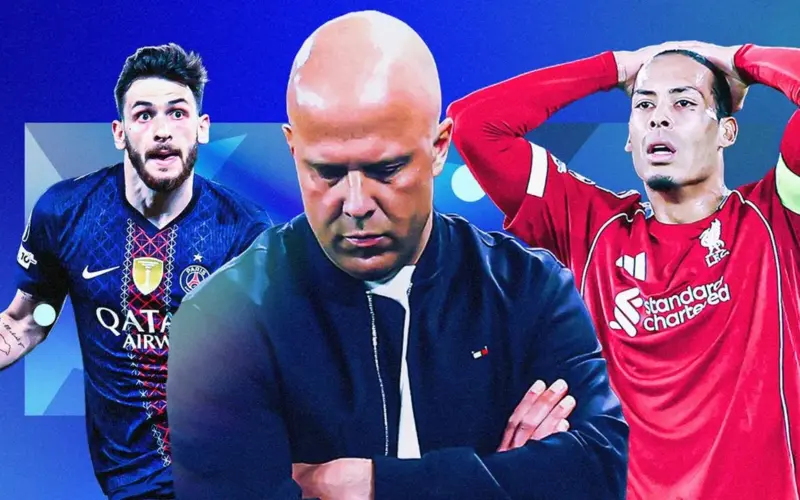 الريمونتادا صعبة على سلوت وأمثاله .. حاول إهانة صلاح فانظر ما فعله به ديمبيلي وعلى أحدهم الرحيل قريبًا إلى ريال مدريد!